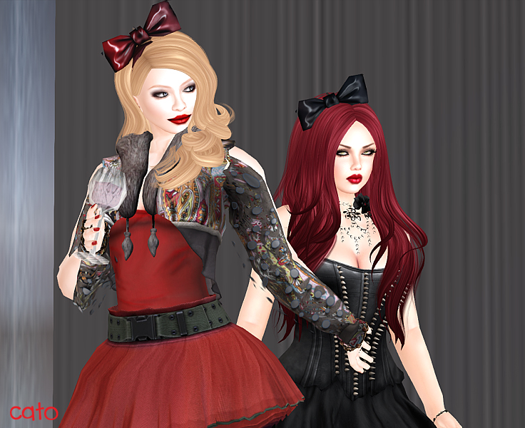 ...we arrived together in Ambrosia, so I had to ask her to kindly make room for my entrance...