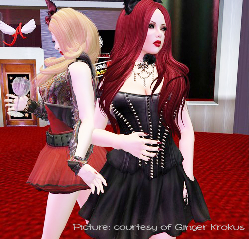 ..oddly enough she kept on pushing me aside...