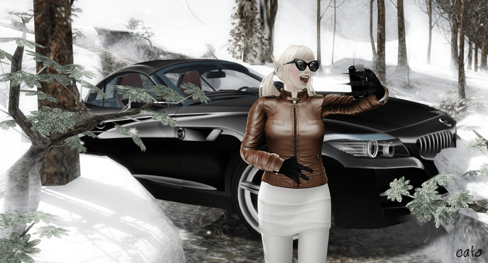 I may as well make a selfie, while waiting for help!